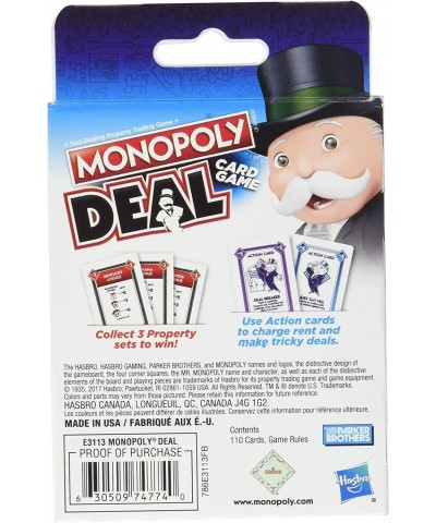 Monopoly Deal Card Game $15.69 Card Games