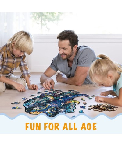 Wooden Puzzles for Adults and Kids Wooden Animals Shaped Puzzles Unique Shaped Jigsaw Puzzles Magic Wooden Jigsaw Puzzles Bes...