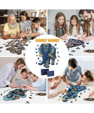 Wooden Puzzles for Adults and Kids Wooden Animals Shaped Puzzles Unique Shaped Jigsaw Puzzles Magic Wooden Jigsaw Puzzles Bes...