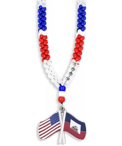 Necklaces -HAITI & USA FLAG- $19.52 Kids' Dress-Up Accessories