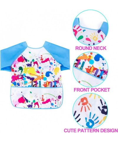 Kids Smock Apron Waterproof Art Aprons with Pocket for Girl Boy Painting Baking 2-7 Years $24.26 Kids' Artist Aprons & Smocks