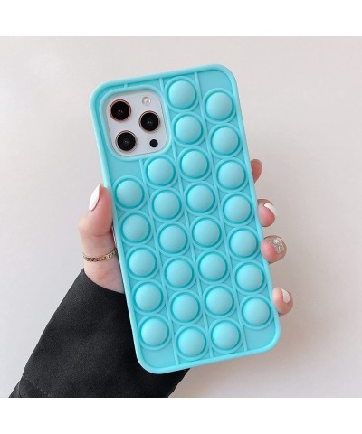 Sensory iPhone 13 Pro Max Case - Push Pop Fidget Toy - Slim - Lightweight - Matte - Silky Soft Touch - Fidget Sensory Toy Anx...