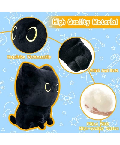 Black Cat Plush Black Cat Toy Christmas Halloween Pillow Gift Decoration Girlfriend Valentines Children Birthday Gift $34.35 ...