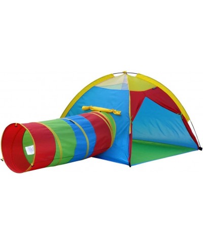 Kids Play Tent and Tunnel One Square Cubby - One Dome Crawl Colorful Castle Tent Po Up Children Playhouse for Boys and Girls ...