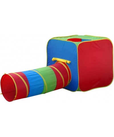 Kids Play Tent and Tunnel One Square Cubby - One Dome Crawl Colorful Castle Tent Po Up Children Playhouse for Boys and Girls ...