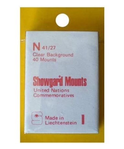 Pre-Cut Clear Stamp Mounts Size N41/27 $16.27 Collectible Postage Stamps