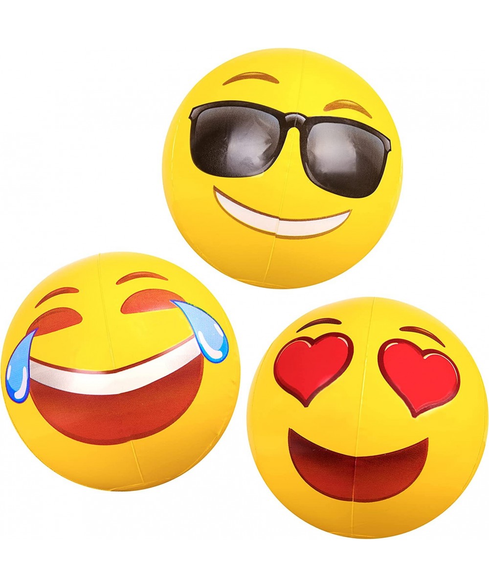 Emoji Beach Ball 12 Pack - 18 Inch Beach Balls $73.79 Toy Sports Products