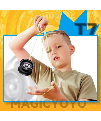 Yo Yo T7 Responsive Yoyo for Kids Beginners Metal Yoyo Professional Trick Yo yos for Adults Kids Yoyo Responsive Bonus - 5 Yo...