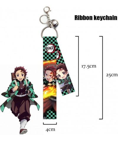 Kimetsu no Yaiba Gift Set 50 Non-Repetition Stickers 1 Acrylic Animation Standing Sign 5 Button Pins 1Keychain 1 Bracelets fo...