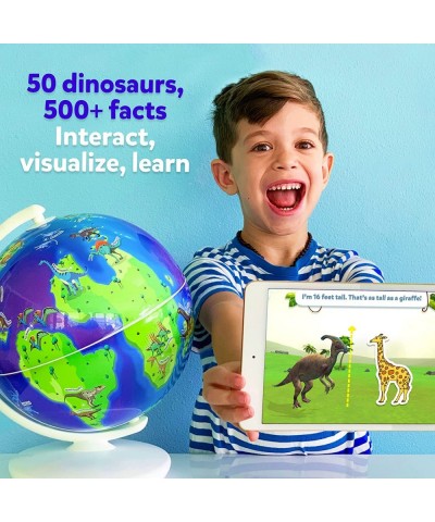 PlayInteractive Dinosaur Toys - Orboot Dinos (Globe + App) 50 Dinosaurs 500+ Facts | Educational Dinosaur Toys For Kids 5-7 |...