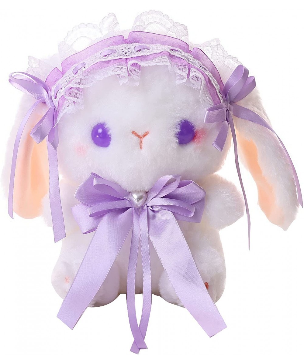 Stuffed Animal Doll Plush Toys Plushie Animal Toys Cute Plush Animals Lolita Bunny 9 Inches Children's Gifts Rabbit (Purple) ...