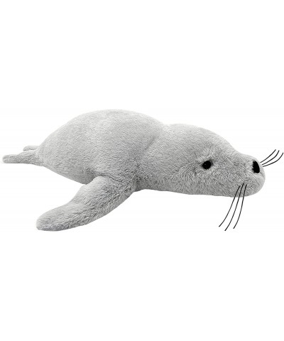 Weighted Plush Animals 23.6” 1.8lbs Seal Plush Weighted Plush Animals Soft Weighted Plush Animals for Anxiety (Gray 23.6”) $5...