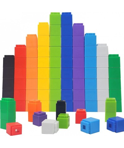 Math Manipulatives Counting Cubes Educational Number Blocks Classroom Toys Kindergarten Learning Materials Homeschool Supplie...