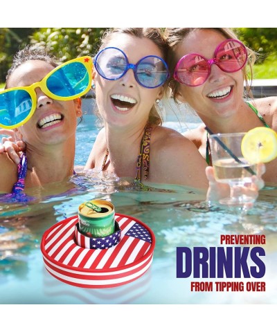 Pool FX Floating Drink Holder - Not Inflatable Floating Drink Holder for Pool Neoprene Pool Drink Holder Floats Includes 2 Ne...