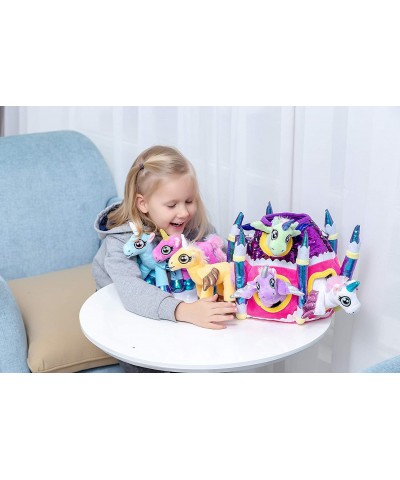 JOYIN Play-act Unicorn Plush Castle House with 6 Unicorn Plush Toys Stuffed Animal Unicorn Gift for Girls $48.65 Plush Figure...