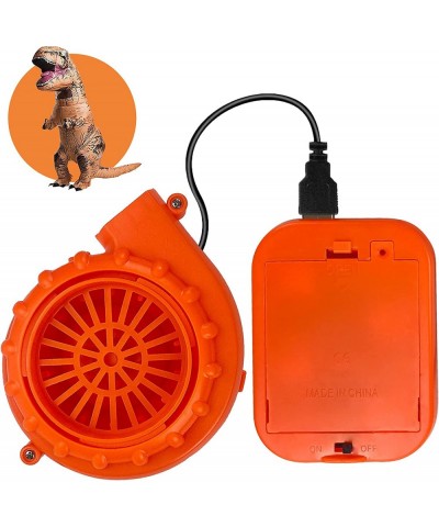 Mini Blower Fan for Dinosaur Costume or Doll Mascot Head or Other Inflatable Game Clothing Suits Orange $20.37 Kids' Costumes