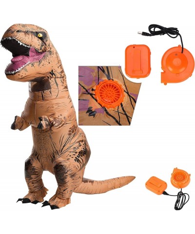 Mini Blower Fan for Dinosaur Costume or Doll Mascot Head or Other Inflatable Game Clothing Suits Orange $20.37 Kids' Costumes