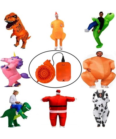 Mini Blower Fan for Dinosaur Costume or Doll Mascot Head or Other Inflatable Game Clothing Suits Orange $20.37 Kids' Costumes