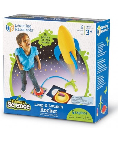 Primary Science Leap & Launch Rocket Indoor/Outdoor Toy 5 Piece Ages 3+ $23.63 Educational Science Kits