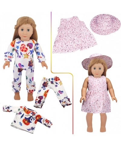 15 PSC 18 INCH Doll Accessories Gifts Include 18" Doll Clothes Hats for Girl Dolls Our Generation Dolls Clothes and My Life D...