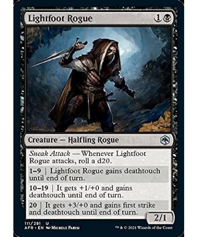 Magic: the Gathering - Lightfoot Rogue (111) - Foil - Adventures in The Forgotten Realms $10.84 Trading Cards & Accessories