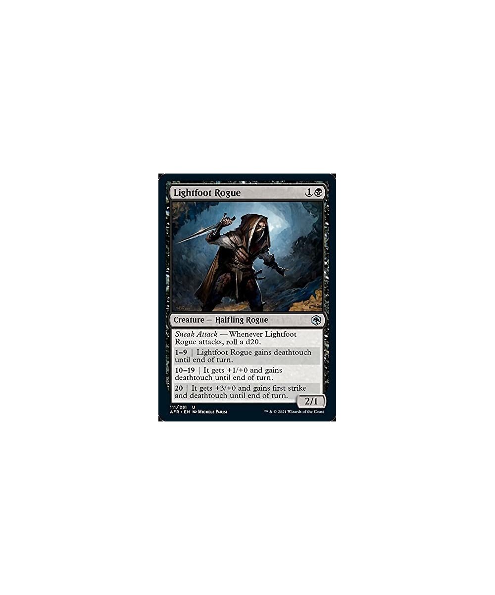 Magic: the Gathering - Lightfoot Rogue (111) - Foil - Adventures in The Forgotten Realms $10.84 Trading Cards & Accessories