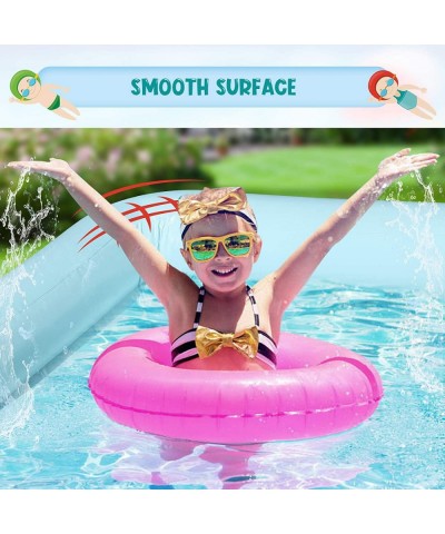 Inflatable Swimming Pool for Kids Above Ground Blow Up Pools Family Lounge Toys 83”x55”x24” Outdoor Garden Backyard Water Fun...