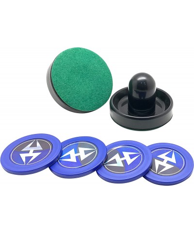 Arcade Air Hockey 3.75-in Strikers and 2.87-in Pucks - Black and Blue $22.64 Arcade & Table Games