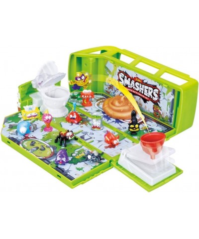 Smashers Sludge Bus Fold-Out Playset with 2 Exclusive Smashers Series 2 Gross by ZURU $64.98 Kids' Play People Figures