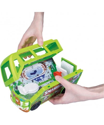 Smashers Sludge Bus Fold-Out Playset with 2 Exclusive Smashers Series 2 Gross by ZURU $64.98 Kids' Play People Figures