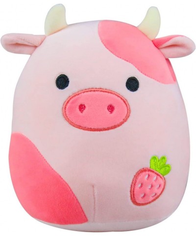 Strawberry Cow Stuffed Animal Plush Pillow Soft Cute Plushie Pillow Toy Home Decoration Best Birthday for Kids Girlfriend (St...