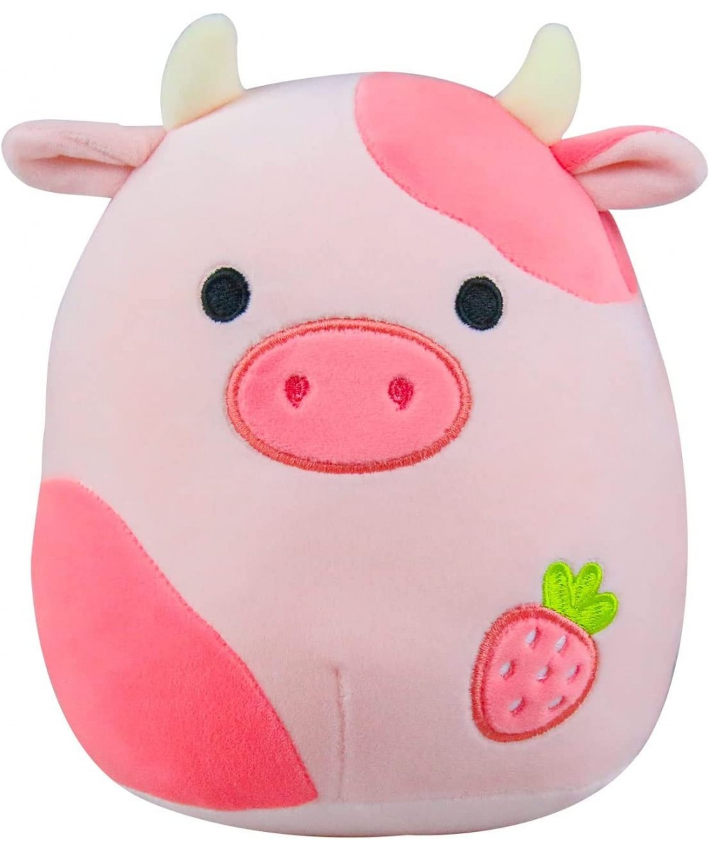 Strawberry Cow Stuffed Animal Plush Pillow Soft Cute Plushie Pillow Toy Home Decoration Best Birthday for Kids Girlfriend (St...