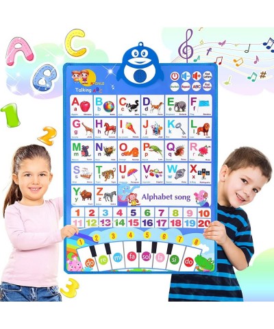 Electronic Interactive Alphabet Wall Chart Talking ABC Poster +123+Music+Piano ABC Learning for Toddlers 1-3 Educational Toys...