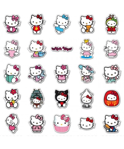 100PCS Cute Cat Stickers Kawaii Stickers Vinyl Waterproof Stickers for Kids Teens Adults Laptop Water Bottles Skateboard Guit...