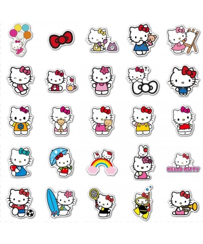 100PCS Cute Cat Stickers Kawaii Stickers Vinyl Waterproof Stickers for Kids Teens Adults Laptop Water Bottles Skateboard Guit...