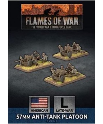 Flames of War: Late War: United States: 57mm Anti-Tank Platoon (UBX81) $54.41 Game Accessories