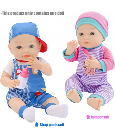 Dolls & Accessories Baby Doll 14 inch Baby Boy Dolls Reborn Baby Doll Real Life Baby Dolls for Toddlers with Doll Clothes and...