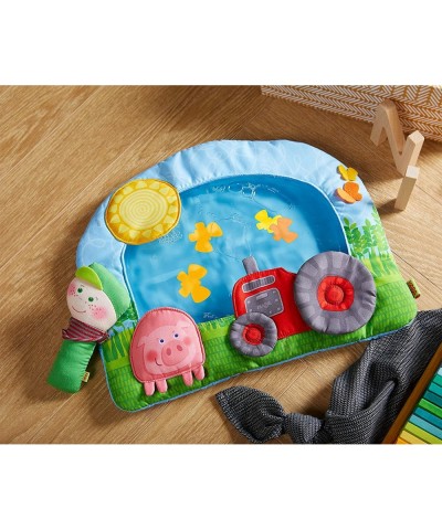 On the Farm Water Play Mat Tummy Time Activity $59.24 Board Games