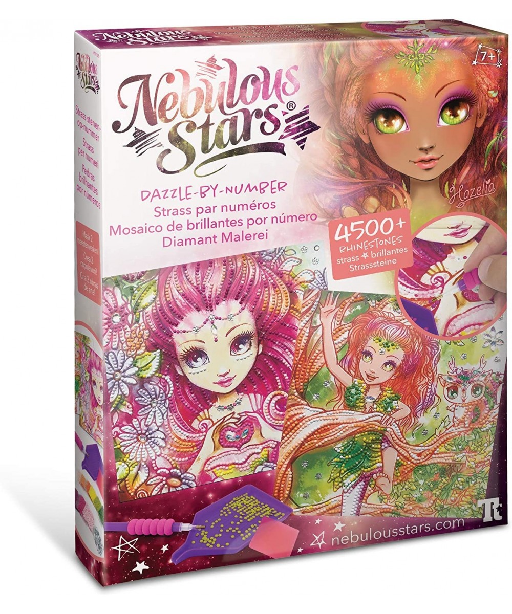 Dazzle by Number Diamond Art Painting Kit - Diamond by Number - Craft for Kids and Teens (Forest) $45.99 Craft Kits