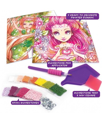 Dazzle by Number Diamond Art Painting Kit - Diamond by Number - Craft for Kids and Teens (Forest) $45.99 Craft Kits