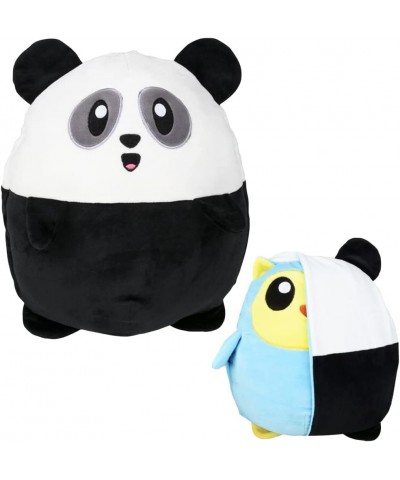 Reversible Plush Animal 1 Piece Reversible Plush Toy for Kids with Bird and Panda Designs Playroom Bedroom and Baby Nursery D...