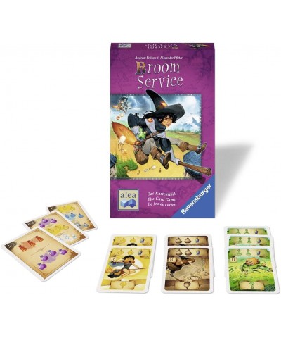 Broom Service Card Game for Ages 8 & Up - Push-Your-Luck Card Game Based On The Popular Board Game $26.24 Card Games