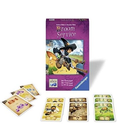 Broom Service Card Game for Ages 8 & Up - Push-Your-Luck Card Game Based On The Popular Board Game $26.24 Card Games