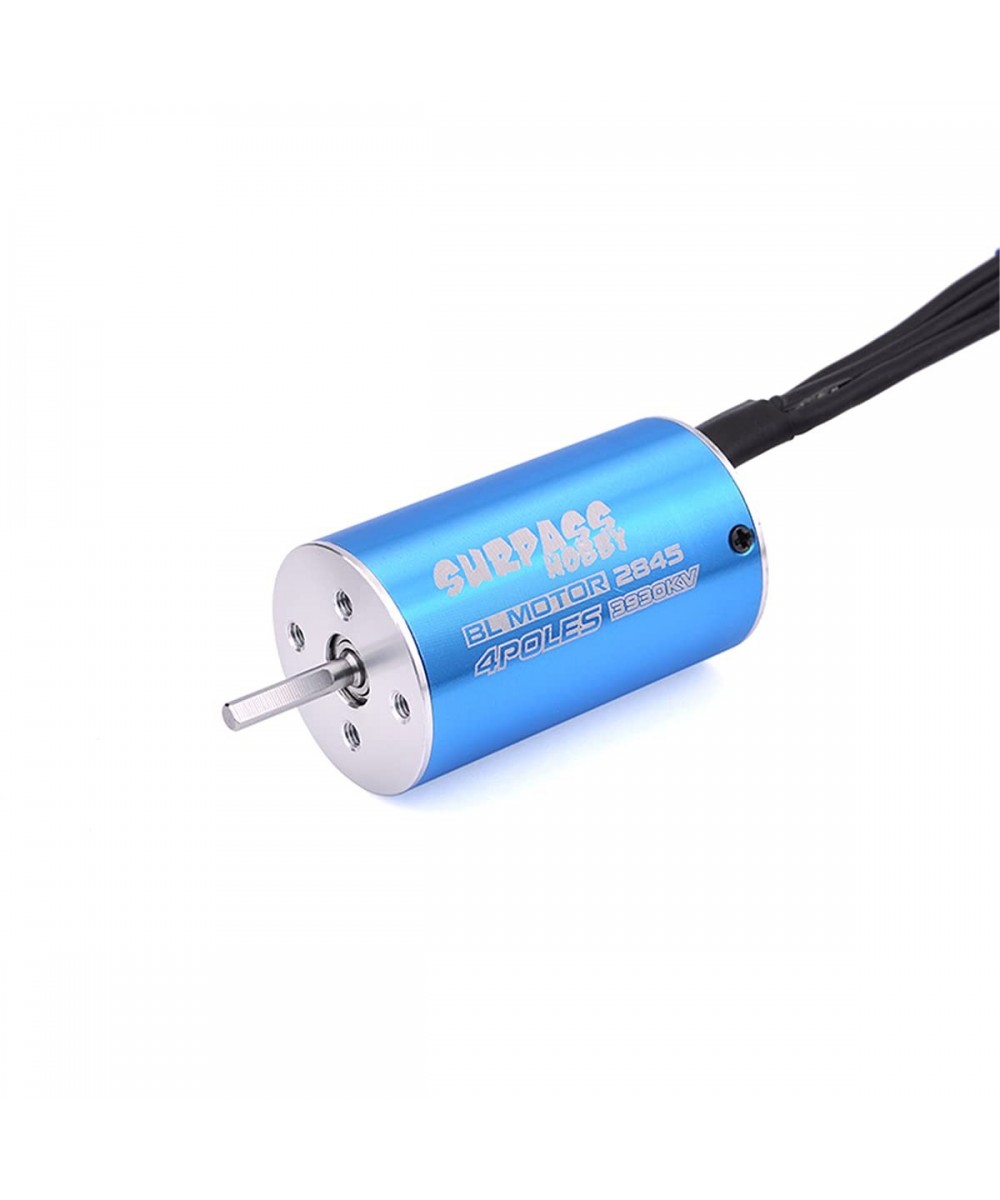 Blue 2845 5900KV Brushless Motor Shaft 3.175mm for 1/12 1/14 RC Car $44.30 Remote & App Controlled Vehicles