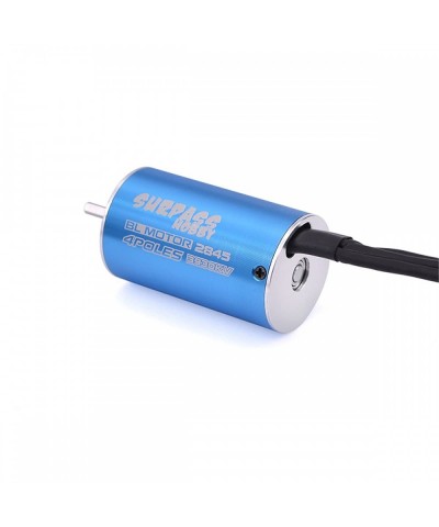 Blue 2845 5900KV Brushless Motor Shaft 3.175mm for 1/12 1/14 RC Car $44.30 Remote & App Controlled Vehicles