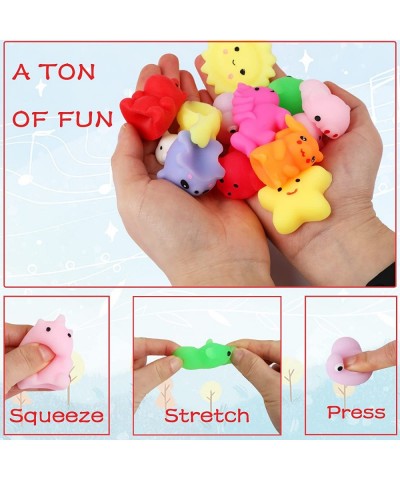 80pcs Mochi Squishy Toys Mini Kawaii Squishy Fidget Toys Bundles Squishies Party Favors for Kids Gift for Easter Basket Stuff...