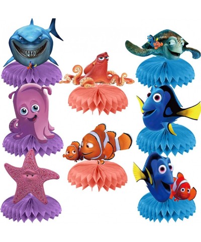 Finding Nemo Birthday Party Supplies Finding Nemo Birthday Party Supplies Honeycomb Centerpiece 8Pcs Finding Nemo Party Suppl...