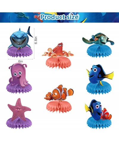 Finding Nemo Birthday Party Supplies Finding Nemo Birthday Party Supplies Honeycomb Centerpiece 8Pcs Finding Nemo Party Suppl...