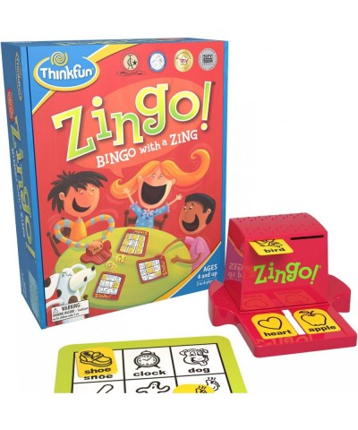 ThinkFun Zingo Bingo Award Winning Preschool Game for Pre and Early Readers Age 4 and Up - One of the Most Popular Board Game...