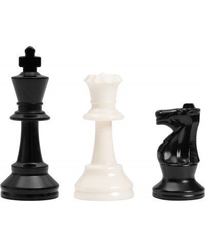 1x Single Weighted Chess Pieces Only - Classic Staunton Style - 32 Pieces - King 3" Tall - Chess Geeks $29.66 Board Games